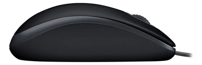 Mouse Alámbrico Usb Logitech M110 Click Silencioso Negro
