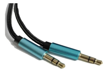 Cable Audio Plug 3.5mm 2 Líneas 10 Metros Trenzado