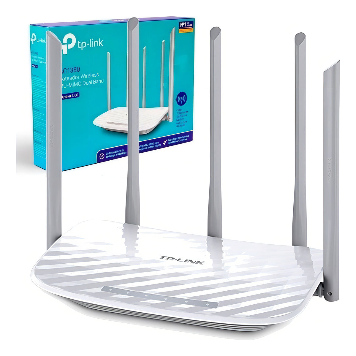 Router Dual Band Archer C60 Ac1350 5 Antenas Tp-link