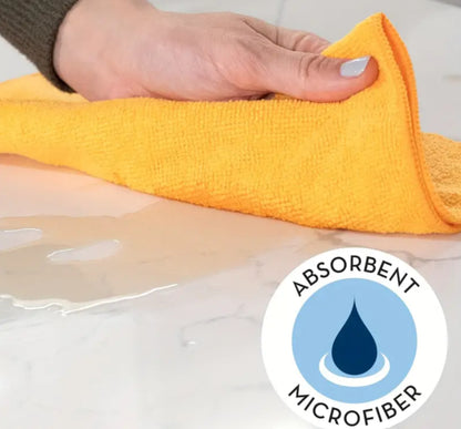 Paños Microfibra Secado Rápido 38 X 38 Cm Pack 10 Unidades