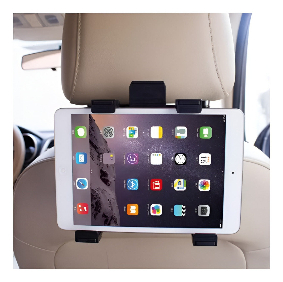 Soporte Universal Auto Para iPad Samsung Tablet