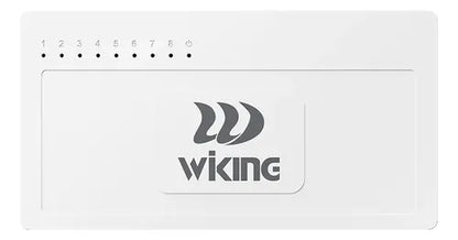 Switch 8 Puertos Ethernet No Administrable Wiking