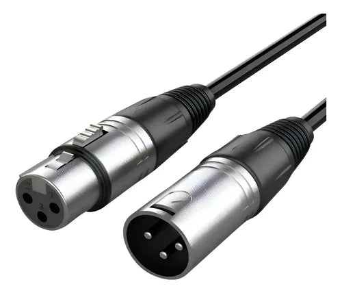 Cable Audio Xlr Macho Hembra 6 Metros Ul-mic-x2003 Micrófono