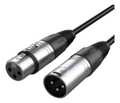 Cable Audio Xlr Macho Hembra 6 Metros Ul-mic-x2003 Micrófono