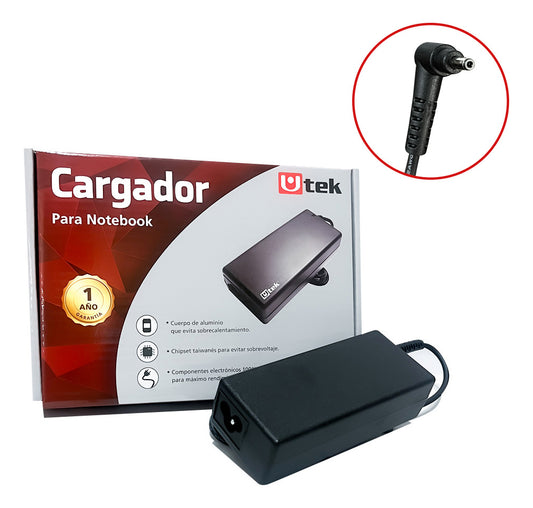 Cargador Compatible Con Acer 19v 3.42a 3.0*1.0mm Certificado