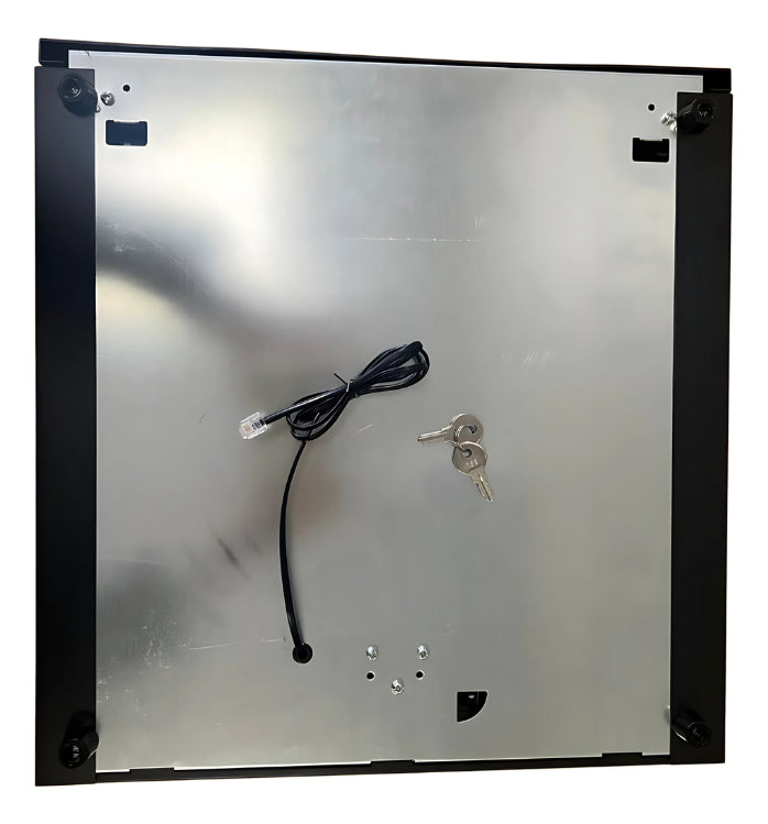 Caja Gaveta Seguridad Registradora Dinero Metálica 42x40x10