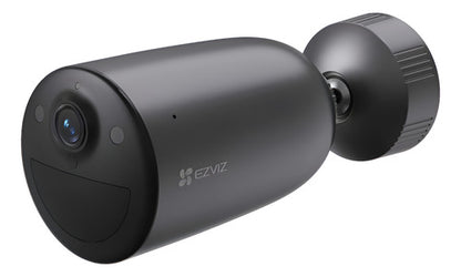 Camara Seguridad Inalámbrica Eb3 4g 3mp Con Batería Ezviz Negro