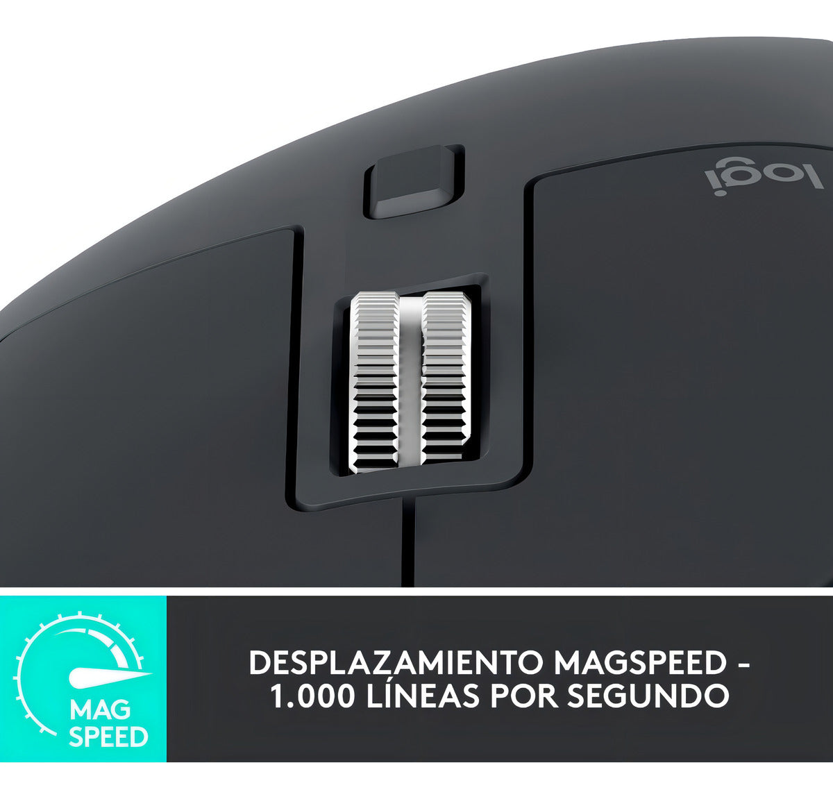 Mouse Recargable Ergonómico Veloz 8k Mx Master 3s Logitech