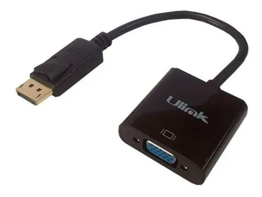 Cable Adaptador Display Port Macho A Vga Hembra Globalkerry.