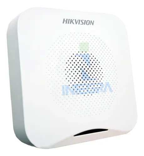 Sirena Interior Inalambrica Alarma Hikvision Axhome Color Blanco