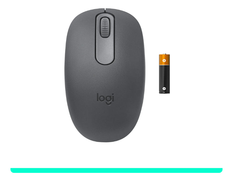 Mouse Inalámbrico Logitech Bluetooth M196 Grafito