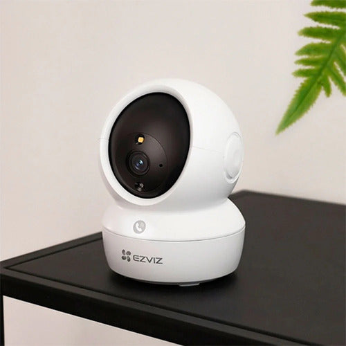 Camara Seguridad Interior Wifi H6c Pro 2k+ Detención Ezviz - Blanco