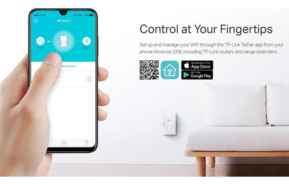 Repetidor Extensor Wifi 6 Dual Band Ax1500 Tp-link Re500x