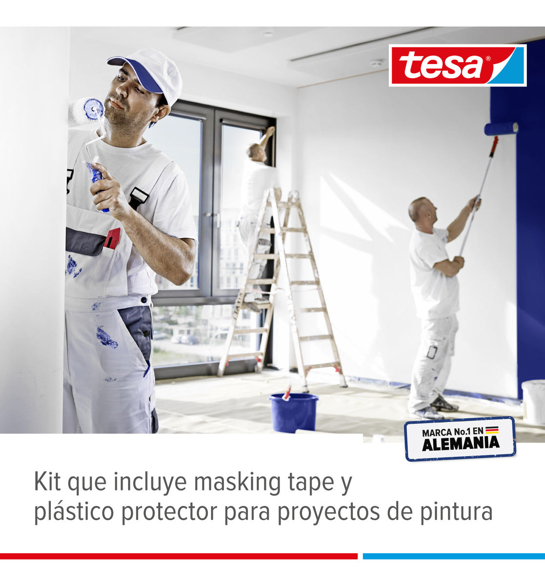 Plastico Protector Pintura Y Masking Economico Tesa