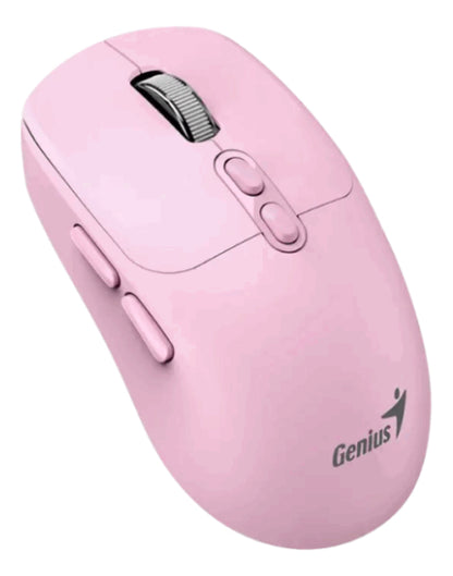 Mouse Inalámbrico Genius Nx-8080s Dual Mode Ai Copilot Rosa
