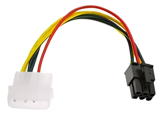 Cable Poder Tarjeta Video Pci Express 6 Pines