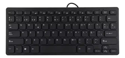 Mini Teclado Usb 78 Teclas, Compacto Y Ergonómico Portable
