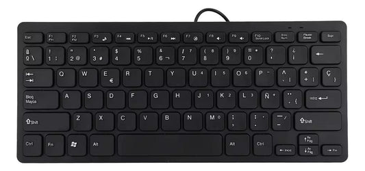 Mini Teclado Usb 78 Teclas, Compacto Y Ergonómico Portable