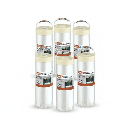 Plástico Protector Adhesivo Tesa 15mt X 2600mm 2 En 1 Pack 6