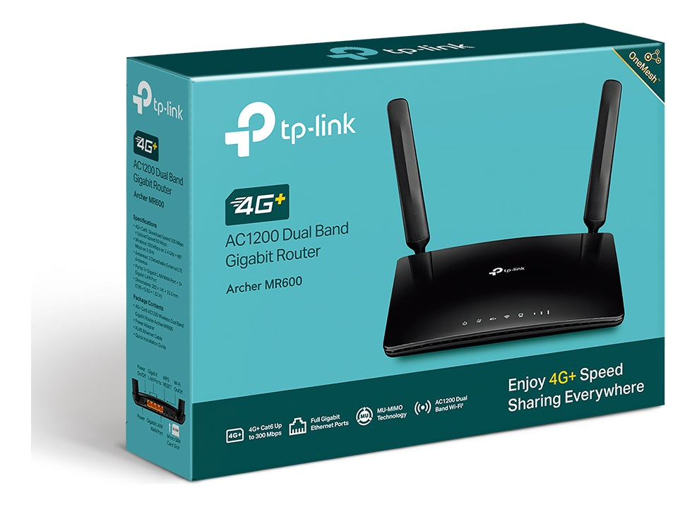 Router Wifi Archer Mr600 Ac1200 Dual Band 4g+ Tplink Gigabit