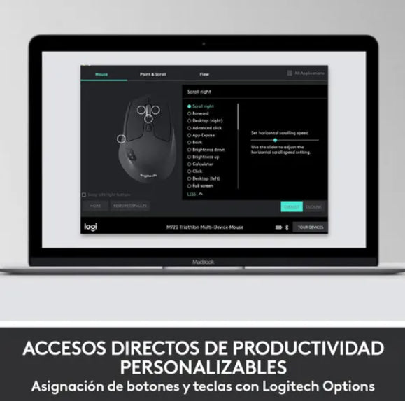 Pack Teclado Y Mouse Usb Inalámbrico Logitech Mk850 Español