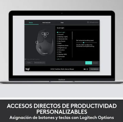 Pack Teclado Y Mouse Usb Inalámbrico Logitech Mk850 Español