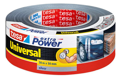 Cinta Duct Tape Tesa Universal Gris Extra Fuerte De Tesa Gris Liso