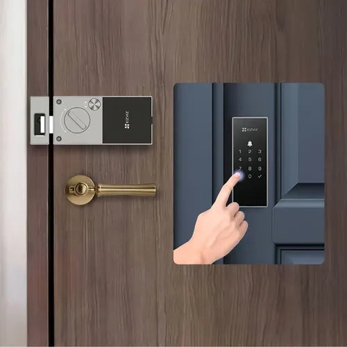 Cerradura Eléctrica Ezviz Dl03 Pro Gris Aluminio Wi-fi Gris