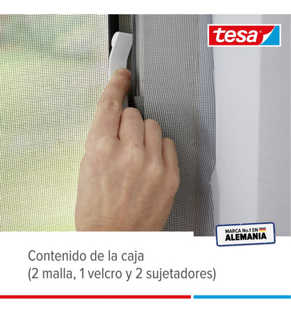 Malla Mosquitera Puertas Negra 2 X 0,65m X 2,5m Tesa