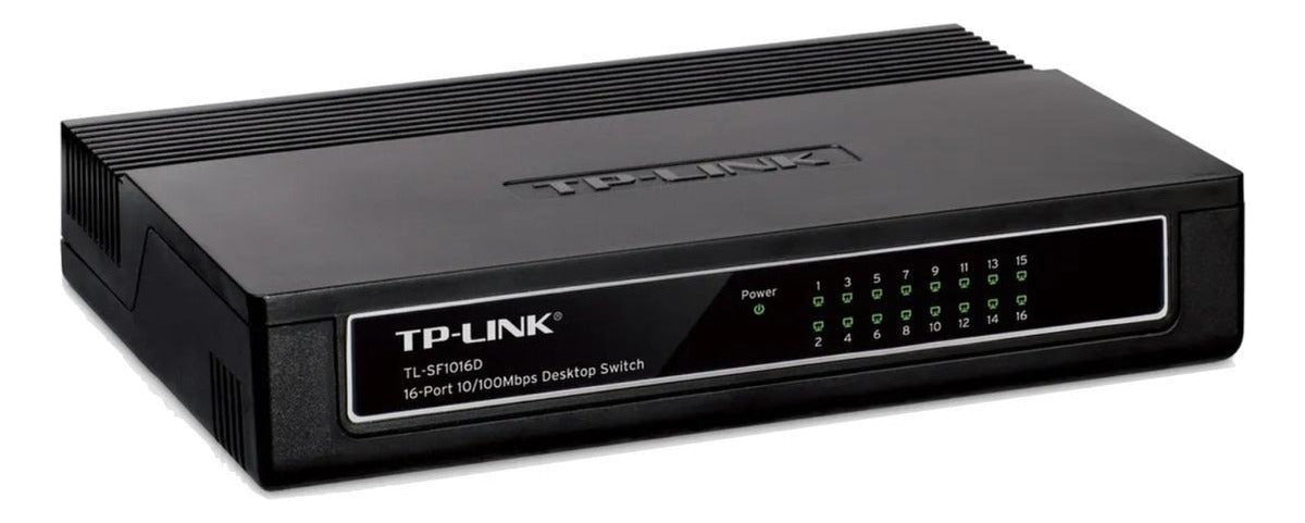 Switch 16 Puertos Tl-sf1016d 10/100 Mbps Tp-link