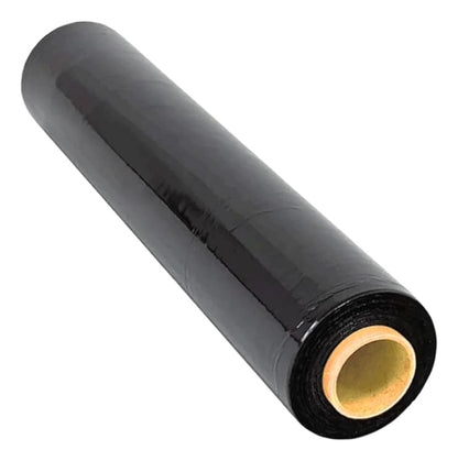 Film Stretch Embalaje Negro Alusa 260m X 50cm 1.9kg Grosor 2