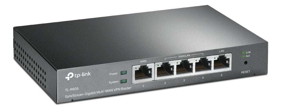 Router Gigabit Vpn Omada Er605 Hasta 4 Puertos Wan Gigabit