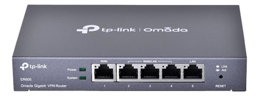 Router Gigabit Vpn Omada Er605 Hasta 4 Puertos Wan Gigabit