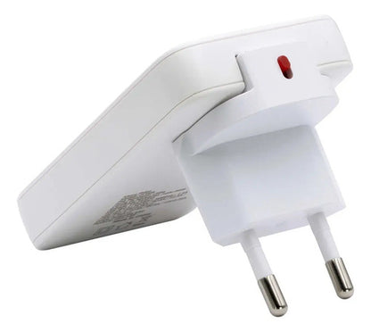 Cargador Super Rápido Pared Plano Tipo C Usb A 65w Philco Blanco