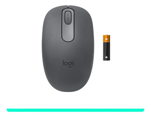 Pack 2 Mouses Logitech M196 Bluetooth Ligero Compacto Negro