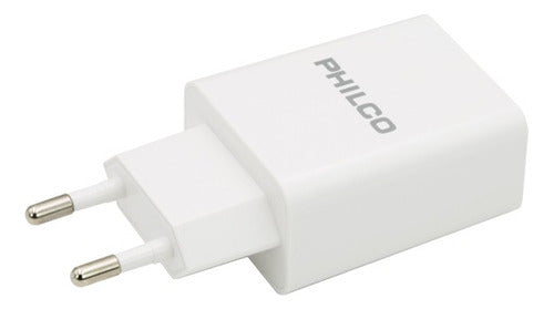 Cargador  Micro Cable Carga Rapida Blanco