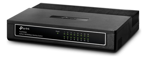 Switch 16 Puertos Tl-sf1016d 10/100 Mbps Tp-link