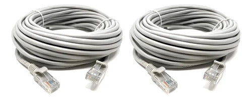 Cable Red Armado Rj45 6 Cat6 10 Metros Ulink Pack 2 Unidades