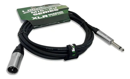 Cable De Audio Profesional Xlr A Jack 6.3 Mono 10m Negro Ulink