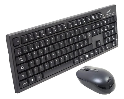 Kit Mouse Teclado Inalámbrico Km8101 Ai Copilot Genius