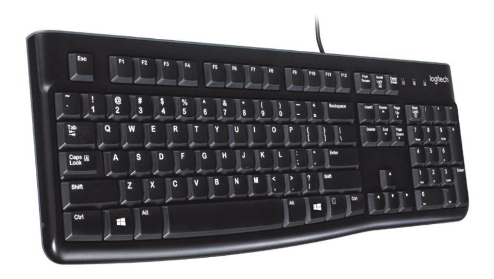 Teclado Alámbrico Usb Qwerty Español K120 Logitech