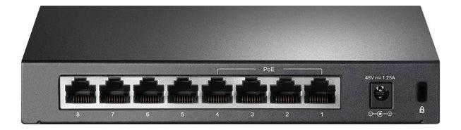 Switch 8 Puertos Tp-link Tl-sf1008p 10/100mbps 4 Poe+