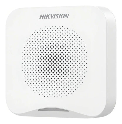 Sirena Interior Inalambrica Alarma Hikvision Axhome Color Blanco