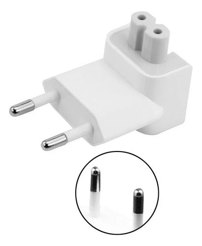 Cabezal Adaptador De Corriente Para Macbook Blanco Pack 2 Blanco