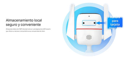 Cámara Seguridad Exteriores Wi-fi Tapo C310 Tp-link