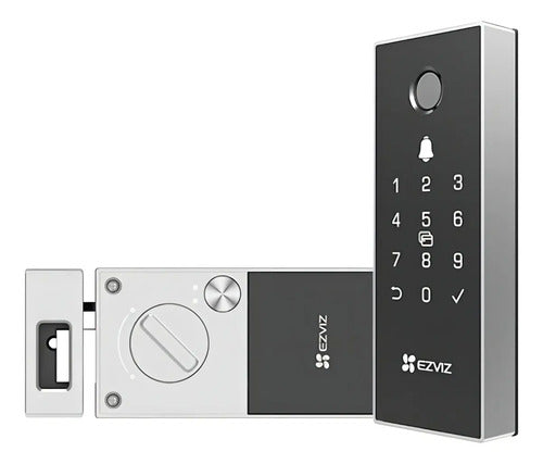 Cerradura Eléctrica Ezviz Dl03 Pro Gris Aluminio Wi-fi Gris
