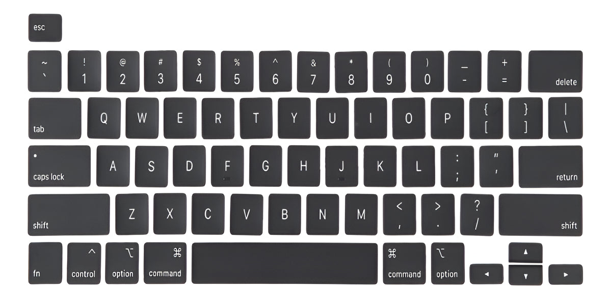 Protector Teclado Mac Ingles Pro 16 New Pro 13.3 M1 Touchbar