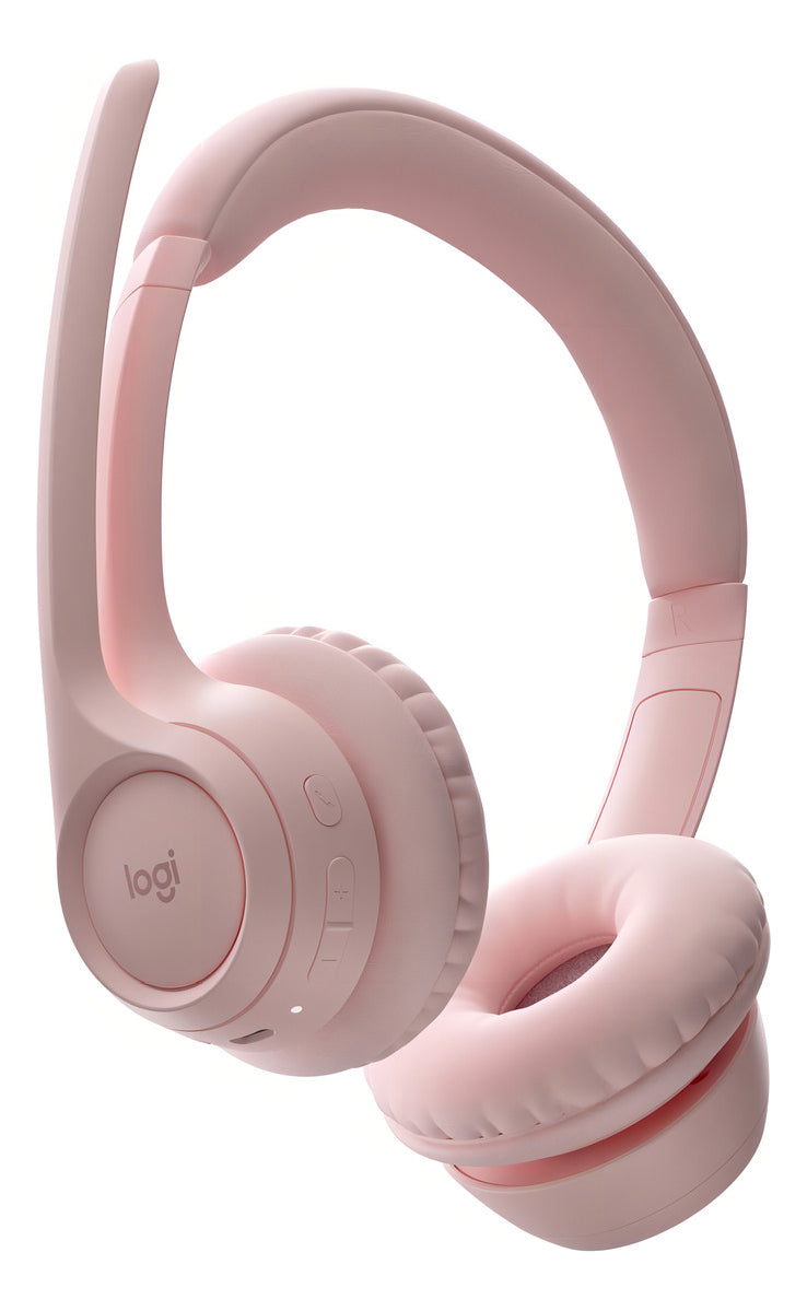 Audífonos Inalámbrico Con Micrófono Zone 300 Logitech Rosado