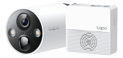 Cámara Seguridad Wifi Con Batería Exterior 2k Tapo C420s1