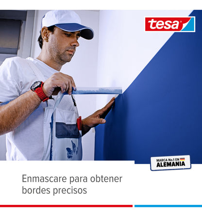 Kit Pintor 4 Cintas De Enmascarar Plástico Protector Bandeja